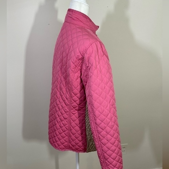 Sigurd Olsen sport sz sm quilted lightweight jacket in deep pink, lt pink - Picture 11 of 13